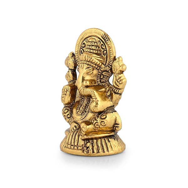 CraftVatika Ganesha Idol Showpiece Set of 1 3 - LXINDIA.COM