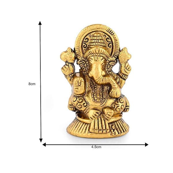 CraftVatika Ganesha Idol Showpiece Set of 1 5 - LXINDIA.COM