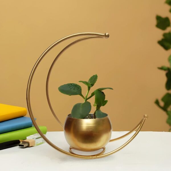 CraftVatika Geometric Metal Flower Vase - LXINDIA.COM