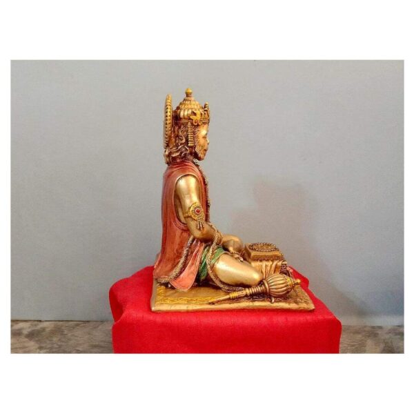 CraftVatika Hanuman ji Murti Idol Decorative Showpiece 4 - LXINDIA.COM