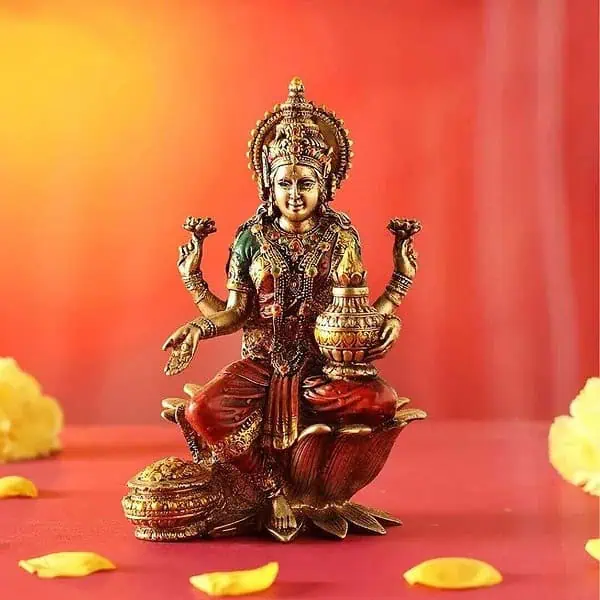 CraftVatika Lakshmi Devi Idol Statue - LXINDIA.COM