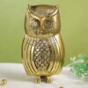 CraftVatika Metal Owl Decorative Statue Golden - LXINDIA.COM