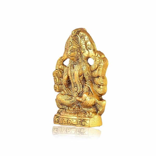 CraftVatika Panchmukhi Hanuman Wall Hanging Set of 1 3 - LXINDIA.COM