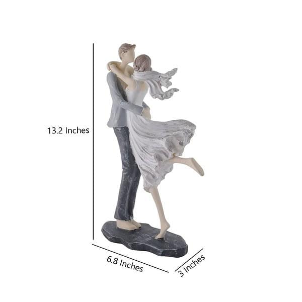 CraftVatika Romantic Love Couple Statue Showpiece 4 - LXINDIA.COM