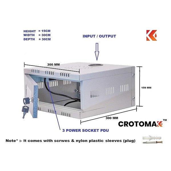 Crotomak 1U CCTV DVR Rack1 - LXINDIA.COM