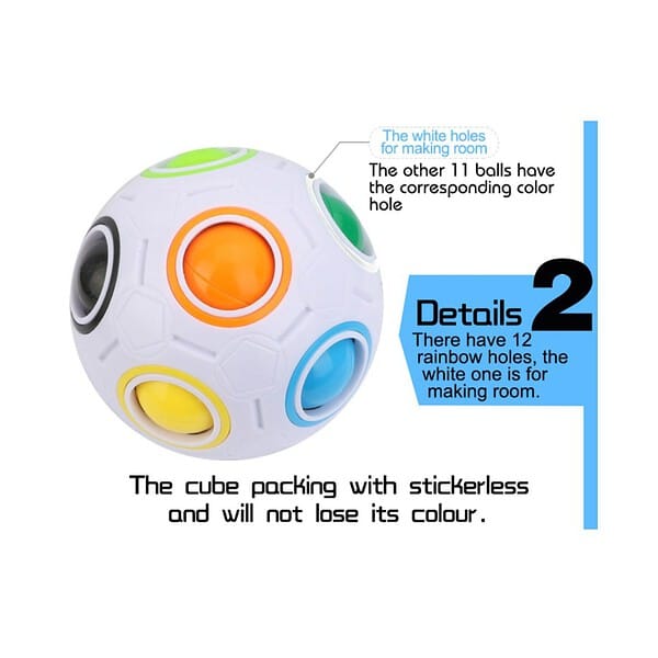 Cubelelo Drift Rainbow Ball Puzzle 2 - LXINDIA.COM