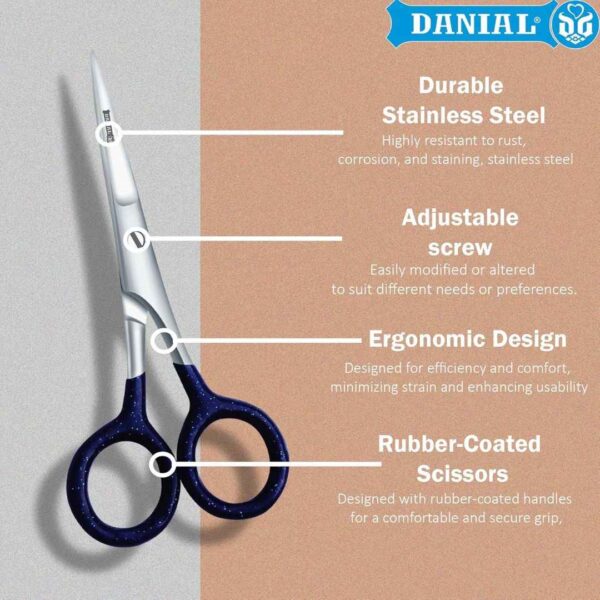 DANIAL 4 Inches Stainless Steel Hair Cutting Scissors2 - LXINDIA.COM