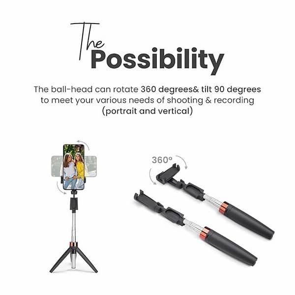 DIGITEK DTR 210SS 68cm Portable Selfie Stick 1 - LXINDIA.COM