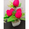 DN Enterprises Bonsai Artificial Fruit Plant with Pot - LXINDIA.COM