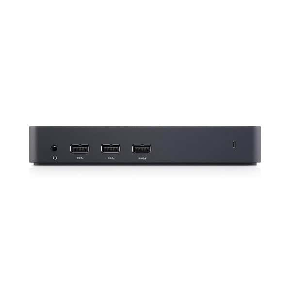 Dell D3100 Ultra HD Triple Video Docking Station Black 1 - LXINDIA.COM