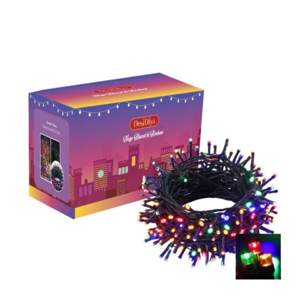 Desidiya 12 Mtr Multi LED Rice Lights Pack of 1 - LXINDIA.COM