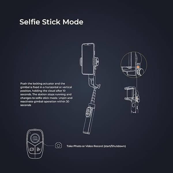 Digitek DSG 001 Single Axis Foldable Tripod Selfie Stick 1 - LXINDIA.COM