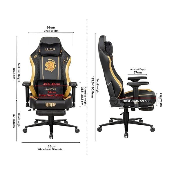 Dr Luxur Fantasy Ergonomic Gaming Chair - LXINDIA.COM