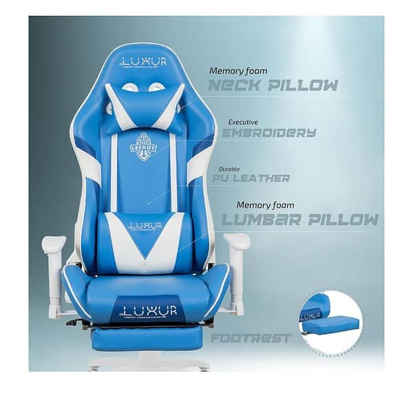 Dr Luxur Leeroy Ergonomic Gaming Chair 3 - LXINDIA.COM