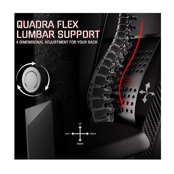 Dr Luxur Mammoth Pro XL Ergonomic Gaming Chair 3 1 - LXINDIA.COM