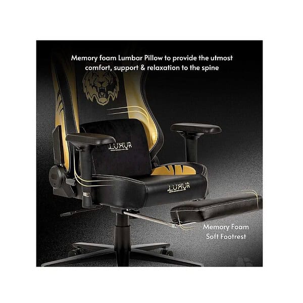 Dr Luxur Predator Ergonomic Gaming Chair 2 1 - LXINDIA.COM