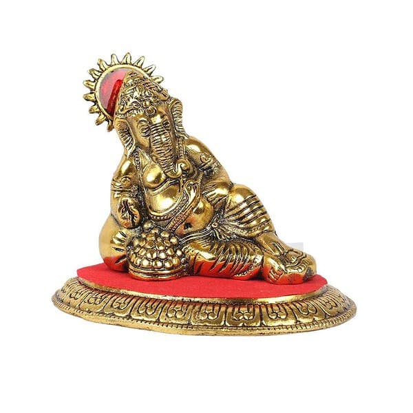 DreamKraft Metal Ganesh Idol Showpiece 1 1 - LXINDIA.COM