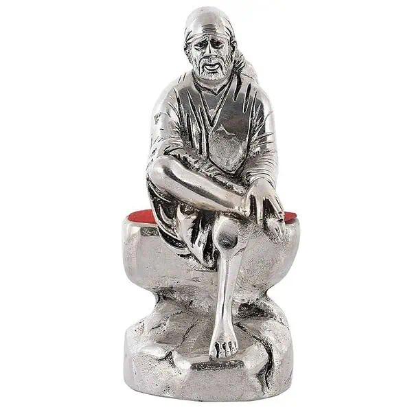 DreamKraft Metal Sai Baba Showpiece 4 - LXINDIA.COM