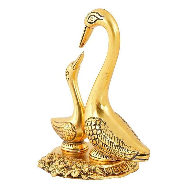 DreamKraft Pair of Kissing Duck Showpiece 2 1 - LXINDIA.COM