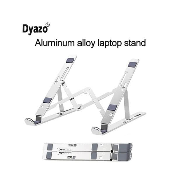 Dyazo 7 Angle Aluminum Laptop Stand 2 - LXINDIA.COM