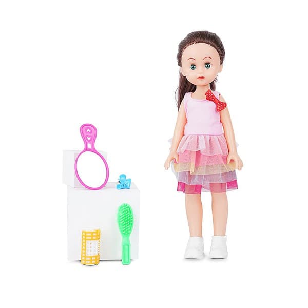 EL FIGO Cute Little Realistic Girl Doll for Kids 3 - LXINDIA.COM