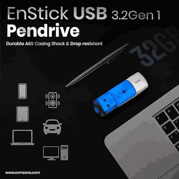 EVM EnStick 32GB USB Gen 1 Pendrive1 - LXINDIA.COM