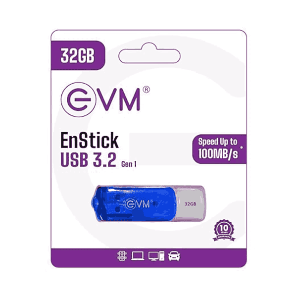 EVM EnStick 32GB USB Gen 1 Pendrive3 - LXINDIA.COM