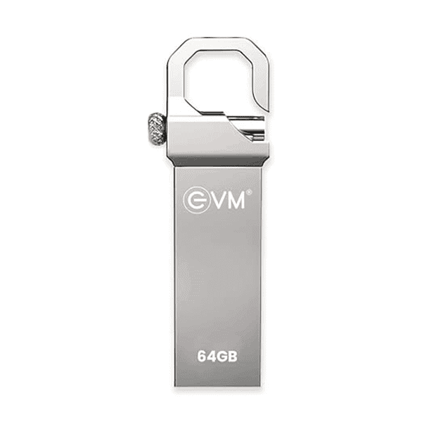 EVM EnStore 64GB Metal USB Flash Drive EVMPD64GB - LXINDIA.COM