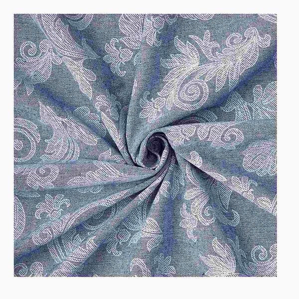 Encasa XO Dining Table Cloth Jacquard Style PrintFloral Blue 3 - LXINDIA.COM