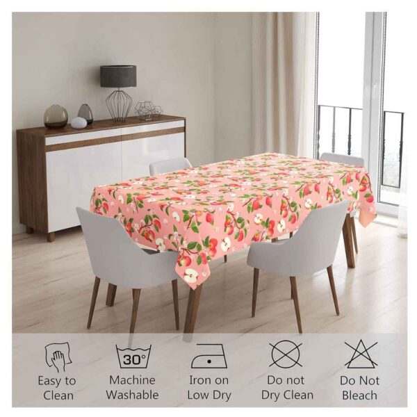 Encasa XO Dining Table Cloth Water RepellentApple 2 - LXINDIA.COM