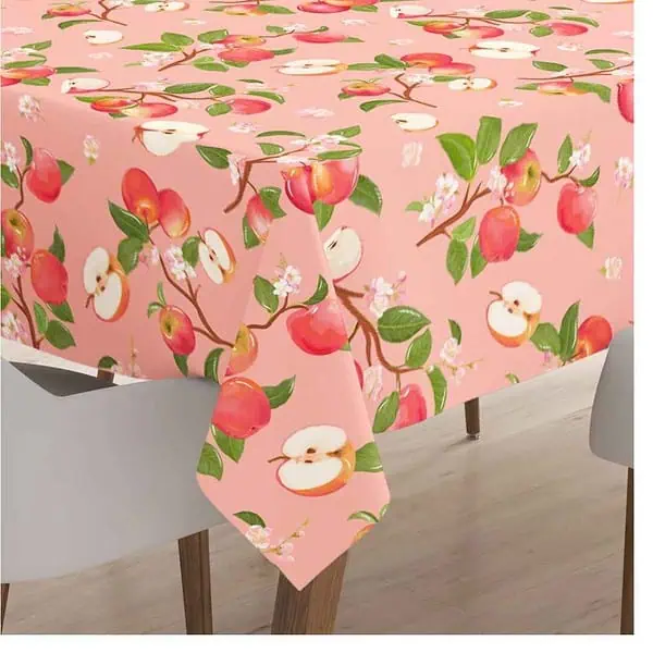 Encasa XO Dining Table Cloth Water RepellentApple 5 - LXINDIA.COM