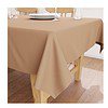 Encasa XO Dining Table Cover For 6 To 8 SeaterLight Beige - LXINDIA.COM