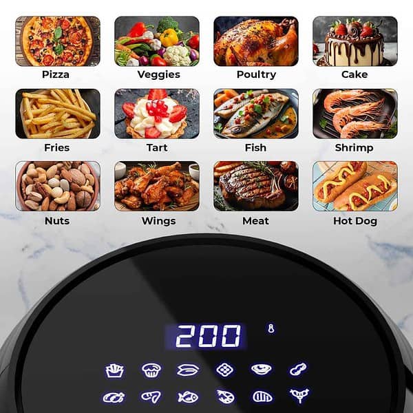 Faber 4L 1350W Digital Air Fryer2 - LXINDIA.COM