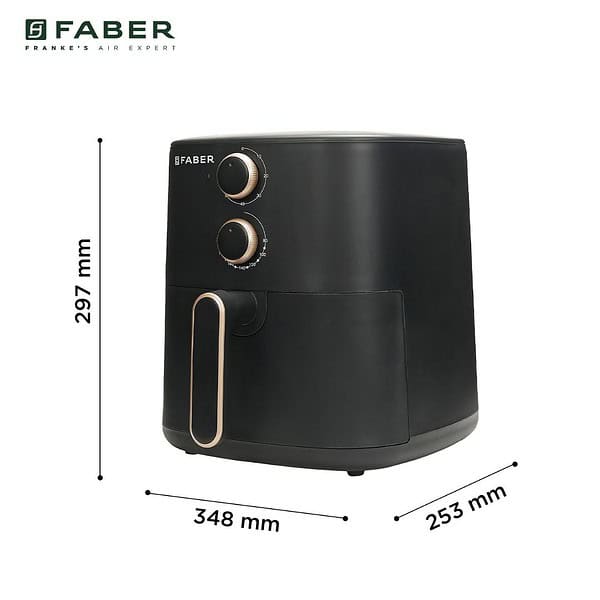 Faber 6 liter 1500W Air Fryer Sleek Design1 - LXINDIA.COM