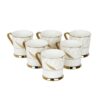 Femora Indian Ceramic 6 Pcs Tea Cup Set - LXINDIA.COM