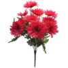 Fourwalls Beautiful Decorative Artificial Garabara Flower Dark pink c - LXINDIA.COM