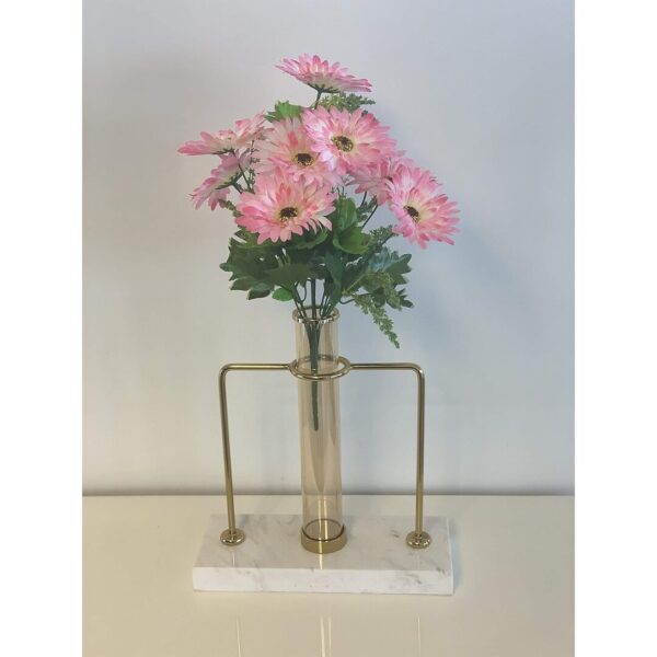 Fourwalls Beautiful Decorative Artificial Garabara Flower Light Pink - LXINDIA.COM