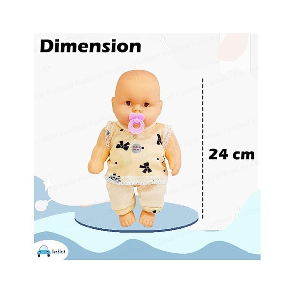 FunBlast Doll for Kids Cream 1 - LXINDIA.COM