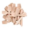 G1 Disposable Wooden Spoon Square end 95mm - LXINDIA.COM