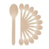 G1 Wooden Disposable Biodegradable Spoons - LXINDIA.COM