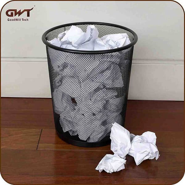 GoodWill Tech Metal Mesh Waste Dustbin Pack of 2 13L1 - LXINDIA.COM