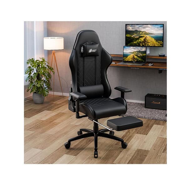 Green Soul Ghost Ergonomic Gaming Chair Black - LXINDIA.COM