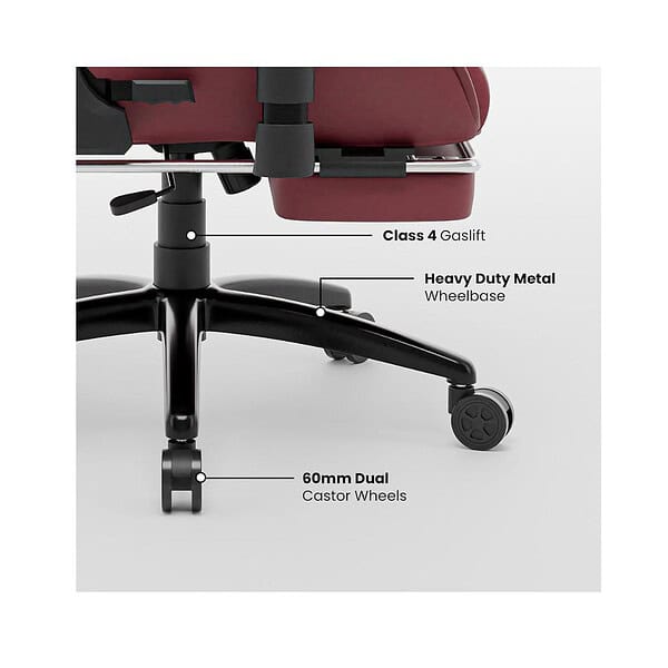 Green Soul Ghost Ergonomic Gaming Chair WineRed 2 - LXINDIA.COM