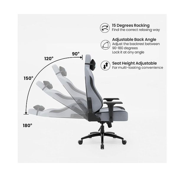 Green Soul Vision Multi Functional Ergonomic Gaming Chair Slate 5 - LXINDIA.COM