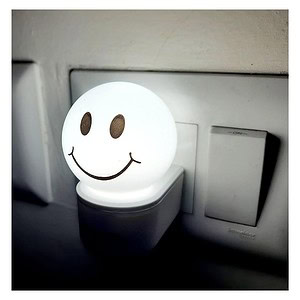 HOARD LED Night Lamp With Smiley Facepack Of 2White - LXINDIA.COM