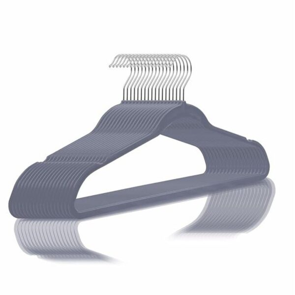 HOLLIO 20 Pack Slim Plastic Hangers for Clothes - LXINDIA.COM