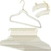 HOLLIO Clear Acrylic Plastic Clothes Hanger - LXINDIA.COM