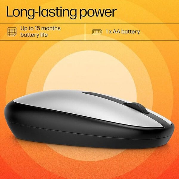 HP 240 Bluetooth Mouse Pike Silver 43N04AA 1 - LXINDIA.COM