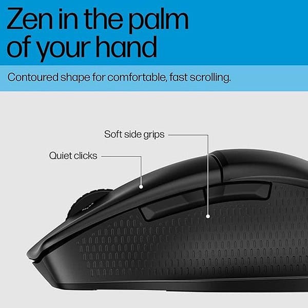 HP 480 Comfort Bluetooth Mouse Upto 4000 dpi 3 - LXINDIA.COM