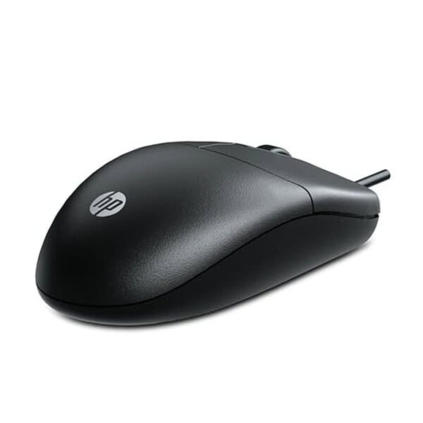 HP M050 3 Button Wired USB Mouse 1200 DPI Black 1 - LXINDIA.COM